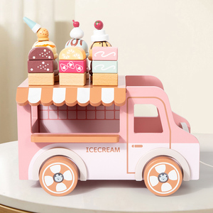 Ensemble <span class=keywords><strong>de</strong></span> jeu éducatif pour enfants, boutique <span class=keywords><strong>de</strong></span> crème glacée, jeu <span class=keywords><strong>de</strong></span> simulation, véhicule <span class=keywords><strong>de</strong></span> jeu <span class=keywords><strong>de</strong></span> rôle pour tout-petits - Product Image 1
