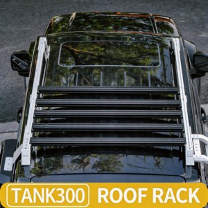 Simone Body Kit for 300 Roof Rack Side <b>Ladder</b> Storage Box Side Window Box Tactical Exterior Styling Set - Product Image 5