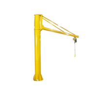 Mejor Precio Grúa Pluma Giratoria Ligera de 1.5t, 2t, 3t, 5t para Venta, Grúa Pluma de Columna/Suelo de 0.5-5 Toneladas para Trabajo Ligero
