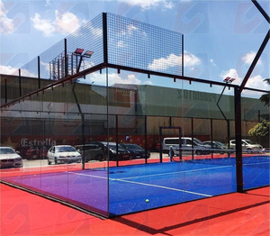 Sports de cour de <span class=keywords><strong>Padbol</strong></span> extérieurs et intérieurs de style panoramique nouvellement en vente avec padel de cancha personnalisé - Product Image 5