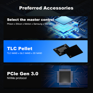 Walram SSD 128 Go 256 Go 512 Go 1 To NVMe M.2 2280 SSD NVMe M2 PCIe SSD Disque SSD interne pour ordinateur portable - Product Image 5