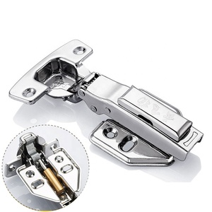 Zhiysynthétique en acier inoxydable, <span class=keywords><strong>charnière</strong></span> fixe à fermeture douce, hydraulique silencieuse pour armoire de cuisine et <span class=keywords><strong>placard</strong></span> - Product Image 6