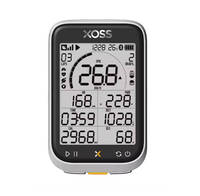Ordinateur de vélo sans fil GPS XOSS G+ G2 G3+ NAV Plus ANT+ avec capteur de vitesse, capteur de cadence, capteur de fréquence cardiaque, éclairage et pièces de rechange