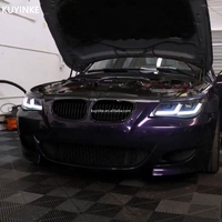 KUYINKE pour BMW Série 5 E60 Phares 2003-2010 E60 Amélioration des feux avant Accessoires de phares de voiture E60 Phares LED