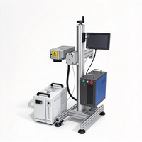 Machine de marquage laser UV JPT 20W pour ligne de production à haute vitesse, imprimante laser pour étiquettes de bouteilles, date d'expiration