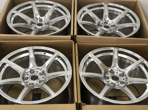 Nouvelles jantes forgées chromées de 25 mm T7r <span class=keywords><strong>pour</strong></span> /Lx/Accord <span class=keywords><strong>pour</strong></span> <span class=keywords><strong>Polo</strong></span>/ Mk7/Mk5/Golf <span class=keywords><strong>pour</strong></span> 350z/370z/Gtr - Product Image 2