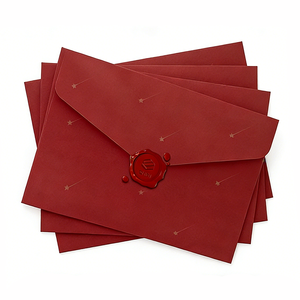 Juego <span class=keywords><strong>de</strong></span> Sobres y Papel <span class=keywords><strong>de</strong></span> Carta Estilo Vintage, Tarjeta Postal Estilo Chino, Sobre <span class=keywords><strong>de</strong></span> Papel Kraft con Sello <span class=keywords><strong>de</strong></span> Cera, Venta al por Mayor, Personalizable - Product Image 1