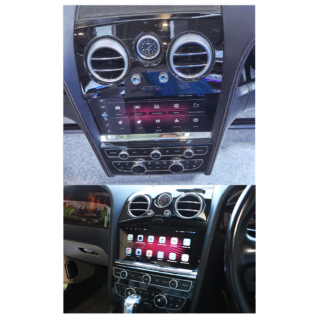 2013-2019 Central Control Screen Upgrade and Modification Touch Intelligent Large Screen Assembly for Bentley Flying Spur