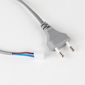 European Standard 250V 2.5A PVC Insulated Electrical Extension Power Cord 2 Pole 2 Pin Plug Home Appliance <strong>Computer</strong> <strong>Rubber</strong> IEC - Product Image 1