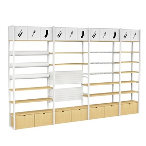 Moderno Perchero de Bambú con Estantes de Varios Niveles, Armario Independiente, Mueble de Almacenamiento para Dormitorio, Diseño en Madera Natural - Product Image 2