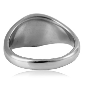 yunnique Celtic Symbol <b>Titanium</b> Steel <b>Ring</b> Unisex Gift Jewelry Geometric Design Steel Color - Product Image 3