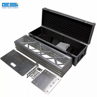 Esi-portable DJ équipement 1.5M de hauteur, support de treillis d'éclairage Totem Dj avec gribouillage blanc
