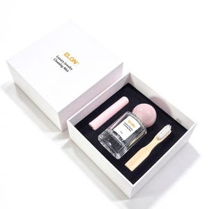 Kit de nettoyage de bijoux naturel non toxique de qualité supérieure pour bijoux en argent et en or, solution de nettoyage 30 ml, brosse en bambou, chiffon en microfibre, EVA - Product Image 1