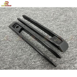 Embellecedores de luz antiniebla del parachoques delantero de fibra de carbono seco estilo Topcar para Mercedes Benz Clase G W464 G63 <span class=keywords><strong>AMG</strong></span> G500 2019-2024 tira de luz antiniebla - Product Image 3