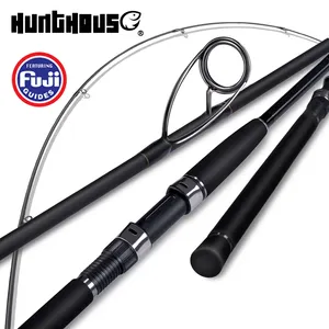 Săn nhà câu cá nước mặn sợi carbon Fuji hướng dẫn bờ jigging cần câu cá bass