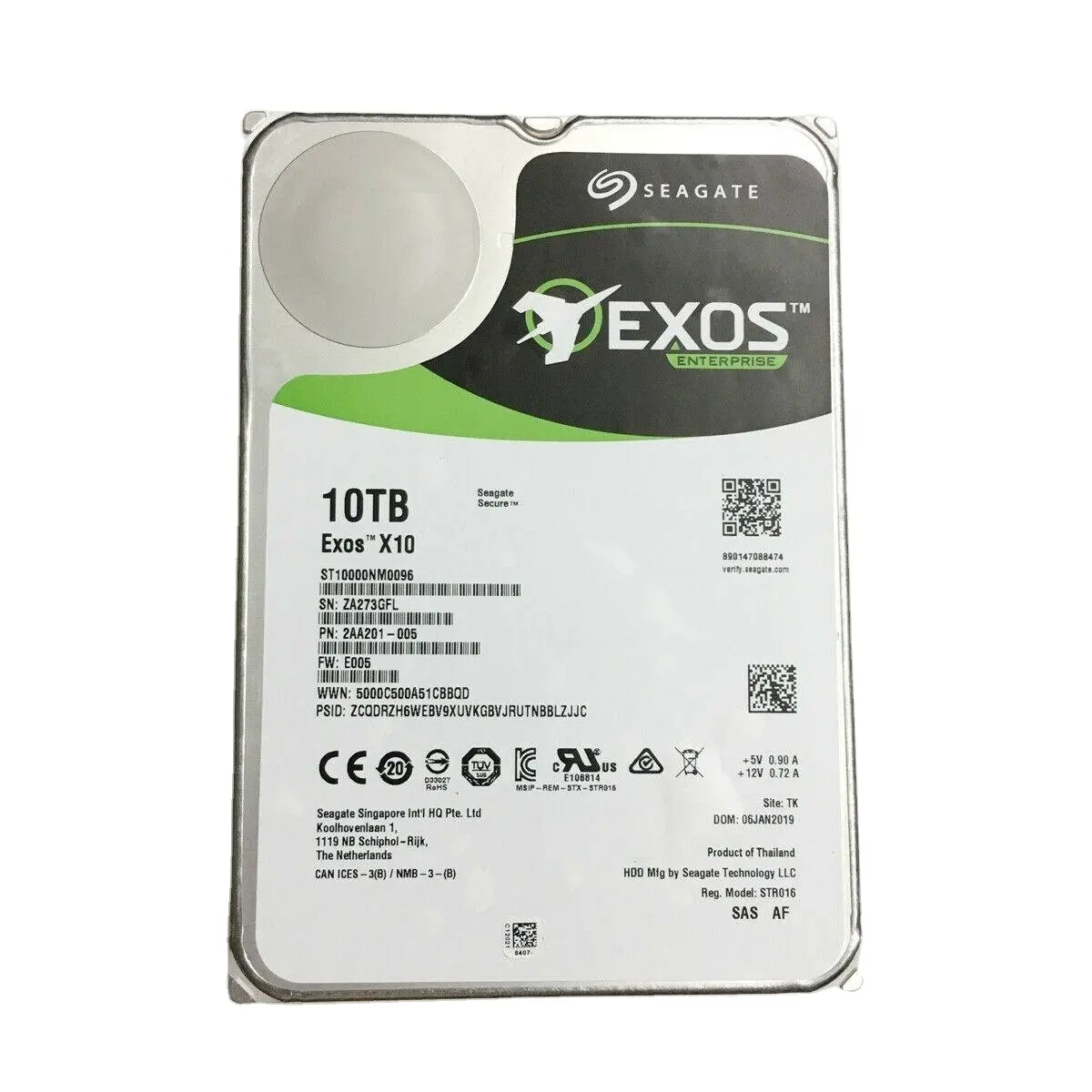 DELL HDD yeni mavi sabit disk 10TB HDD 7.2K SAS 3.5 inç hotsell 12 gb/s