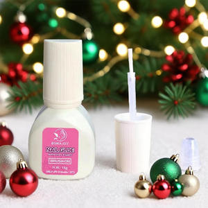 Adhésif à <span class=keywords><strong>ongles</strong></span> à séchage rapide 15ml, forte tenue <span class=keywords><strong>sans</strong></span> levage, non jaunissant, approuvé CE, norme de sécurité de l'UE, grande capacité - Product Image 1