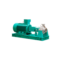 Pompa Booster Irigasi Sentrifugal Horizontal, Pompa Pipa Multistage Air Bersih OEM Tekanan Tinggi