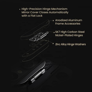 Funda magnética Nillkin CarboProp para Samsung Galaxy S25 Ultra Aramid <span class=keywords><strong>Fiber</strong></span> <span class=keywords><strong>Camera</strong></span> Stand Case para Samsung S25 Ultra S24 Ultra - Product Image 4