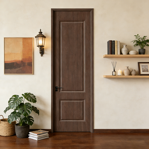 Portes intérieures en bois massif composite peintes, fabriquées en Chine, portes insonorisées plates pour chambre principale et portes <span class=keywords><strong>d</strong></span>'<span class=keywords><strong>entrée</strong></span> pour projets hôteliers - Product Image 1