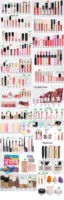 Stock Disponible Grand Tube à Lèvres Brillant Cœur Couvercle Matériaux d'Emballage Contenants 5ml Capacité Tubes à Lèvres Ronds avec Pinceau