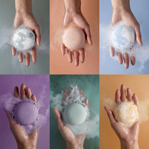 <span class=keywords><strong>Bomba</strong></span> da bagno per cupcake all'ingrosso con confezione regalo etichetta - Product Image 4