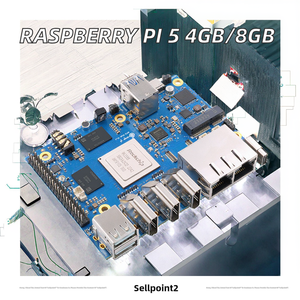 New <b>Raspberry</b> <b>Pi</b> 5 Model B 4GB/<b>8GB</b> RAM Dual Band WIFI POE Single Board Computer Development Board - Product Image 2