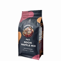 Sachet Mylar à fond plat 8 côtés, personnalisé, couleurs assorties, pour aliments pour animaux, en plastique PE, résistant à l'humidité, avec fermeture éclair, pochette autoportante pour sucre