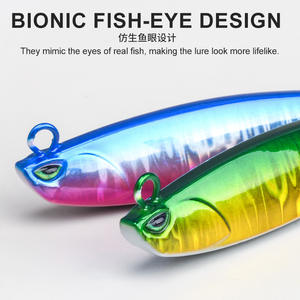 40ก. 60ก. 80ก. 100ก. 5สีไบโอนิคเรืองแสงในความมืดสำหรับปลากะพงขาวดำ <span class=keywords><strong>amberjack</strong></span> สีแดงและเรือตกปลาโลหะ jigging - Product Image 4