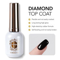 Badaga, fournisseur de produits pour ongles, nouveau produit personnalisé, couche de finition UV, couche de finition super brillante, couche de finition en caoutchouc