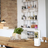 Nouveau diffuseur d'arôme automatique à piles SDL 300ml avec écran LCD et alimenté par batterie pour toilettes hôtels et bureaux