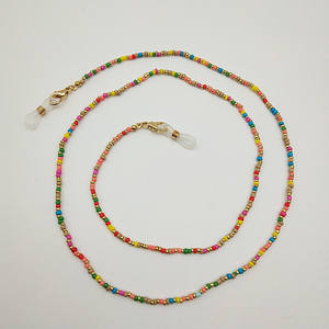 Anti-perdido cuentas gafas máscara cuello cadenas Correa collar cara adhesiva titular de la cadena - Product Image 3