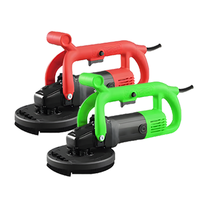 Meuleuse à béton industrielle à tête unique de 150 mm, 220 V / 110 V, sans poussière, pour sols en époxy, usage commercial