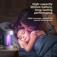 Nouvelle lampe anti-moustiques LED rechargeable, tue-insectes électrique portable, attrape-mouches, lutte antiparasitaire