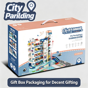 <span class=keywords><strong>Garage</strong></span> de stationnement et circuit de voitures jouets pour enfants de 5 étages, de haute qualité et dernier cri - Product Image 6