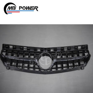 Rejilla delantera de material ABS para coche, parrilla frontal de estilo GT, Clase A, apta para 2012-2015, W176, A180, <span class=keywords><strong>A200</strong></span>, A260, <span class=keywords><strong>precio</strong></span> de fábrica - Product Image 5