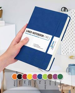 Cuaderno de Tapa Dura 2025, Superventas, Moderno, A5, con Cierre de Correa, Diario de PU - Product Image 4
