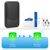 Bosstar con cable Carplay a carplay inalámbrico dongle AI Smart Magic Box Android Auto adaptador inalámbrico de caja inteligente