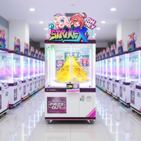 Machine d'arcade de divertissement intérieur populaire, machine à griffes à prix, machine de jeu de grue de capture de cadeaux pour lieux commerciaux
