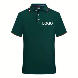 Polo à manches courtes personnalisé avec logo brodé, uni pour homme, t-shirt vierge, polo imprimé, t-shirt de sport et de golf - Product Image 1