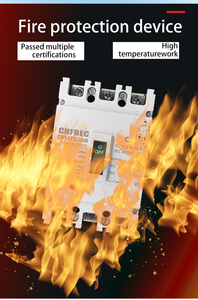 Disjoncteurs automatiques miniatures à boîtier moulé 3P 4P à réenclenchement automatique, capacité de coupure 35kA, tension nominale 400V, vente chaude - Product Image 6