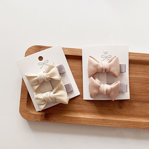 Lote de 2 pinzas para el pelo para niña pequeña, accesorios coreanos para el cabello para niña pequeña, pasadores de bebé, horquilla para adolescentes - Product Image 4