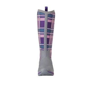 Chaude en gros de mode en plein air en néoprène imperméable à l'eau de pluie de <span class=keywords><strong>chasse</strong></span> <span class=keywords><strong>botte</strong></span> en caoutchouc - Product Image 3