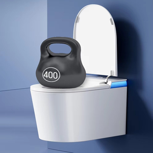 Inodoro Inteligente Suspendido <span class=keywords><strong>de</strong></span> Fábrica con Bidé, Tanque Oculto y Control Remoto, Diseño que Ahorra Espacio para Renovación <span class=keywords><strong>de</strong></span> Hoteles Modernos - Product Image 1