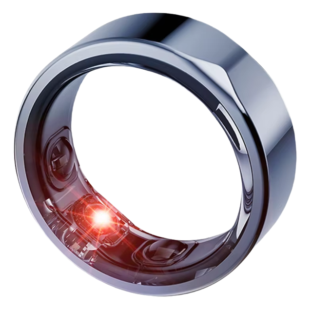 IP68 Waterproof Support Sleep Tracker Finger Control 24H Detection Health Monitoring Smart Ring