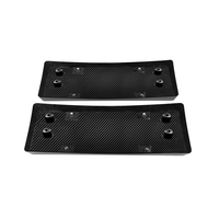 Base de plaque d'immatriculation avant en fibre de carbone sèche de haute qualité, style CSL, pour BMW G80 M3 G81 G82 G83 M4 2021+, remplacement OEM