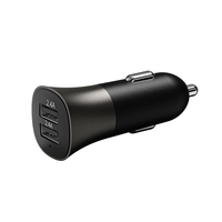 Cargador de Coche Rápido con Doble USB Tipo A de 2.4A y Circuito de Protección Múltiple para Vehículos de 12-24V