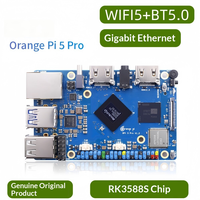 Placa de Desarrollo Orange Pi 5 PRO, Procesador RK3588S, Velocidad de Reloj de 24 GHz, Potencia de Computación de IA de 6 TOPS, Desarrollo FPGA de 8 Núcleos y 64 Bits