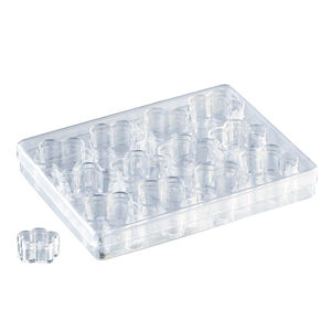 Botol plastik transparan bentuk berlian mini sampel gratis 4g 5g stoples kosmetik plastik bening lucu - Product Image 6