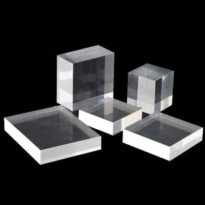 Blocs Acryliques Solides Transparents, Bases de Présentoir Personnalisées <span class=keywords><strong>en</strong></span> Perspex et Lucite, Cubes Acryliques Cristal Transparents, Socles et Rehausseurs de Présentoir - Product Image 6
